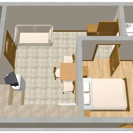 アパート With A Parking Space Presika, - 2370